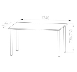 OPTIMAL 29, kancelársky stôl OPTIMAL 29, kancelársky stôl