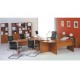 ASISTENT NEW čerešňa AS 023-PI, kancelársky písací stôl s výsuvom