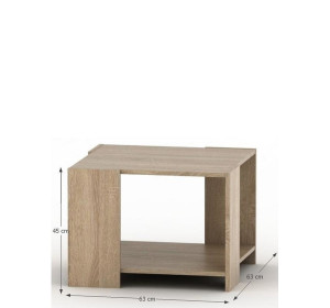 ASISTENT NEW dub sonoma AS 026, kancelársky konferenčný stolík