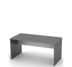 RIOMA NEW grafit/biela 16, kancelársky písací stôl