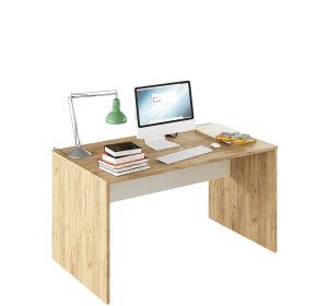 RIOMA dub artisan/biela 11, kancelársky písací stôl