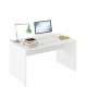 RIOMA biela matná 11, kancelársky písací stôl