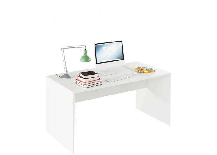 RIOMA biela matná 16, kancelársky písací stôl