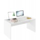 RIOMA biela matná 16, kancelársky písací stôl