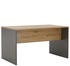 RIOMA NEW grafit/dub artisan 16, kancelársky písací stôl