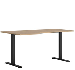 SPACE OFFICE BIU/160/90/A/L, kancelársky stôl, ľavý