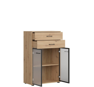 SPACE OFFICE REG2W2S/120, kancelárska skrinka