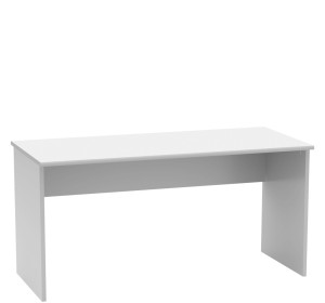 JOHAN 2 NEW biela matná 01, kancelársky písací stôl