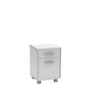 JOHAN 2 NEW biela matná 07, kontajner pod písací stôl