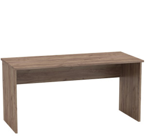 JOHAN 2 NEW kraft dunkel/biela 01, kancelársky písací stôl