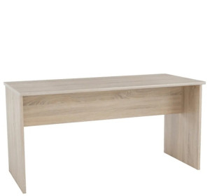 JOHAN 2 NEW dub sonoma/biela 08, kancelársky zasadací stôl