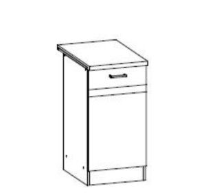 ELIZA EZ10/D40, dolná skrinka v šírke 40 cm