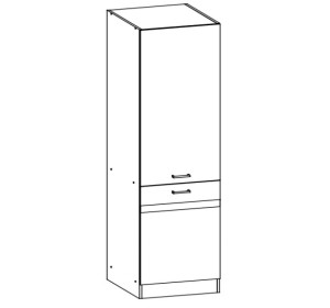 ELIZA EZ19/D50C, vysoká skrinka v šírke 50 cm