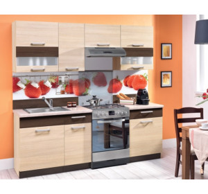 MODENA rijeka svetlá/rijeka tmavá 160/220, kuchynská linka