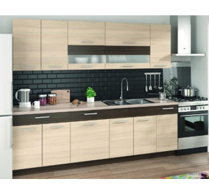 MODENA rijeka svetlá/rijeka tmavá 260, kuchynská linka