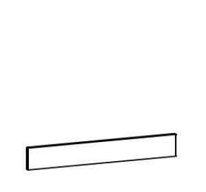 TIFFANY T31, predný sokel na spodné skrinky v dĺžke 200 cm a výške 10 cm