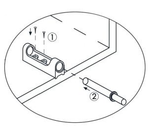 FL spomaľovač na dvierka ARTIC (4 ks)