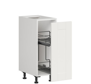 EDAN biely canadian DC30, dolná skrinka s CARGO košom v šírke 30 cm