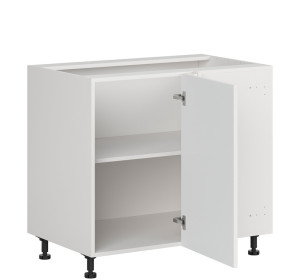 EDAN biely canadian DNW105P, dolná skrinka určená do rohu v šírke 105 cm