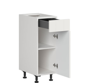 EDAN biely canadian D1S30, dolná skrinka so zásuvkou v šírke 30 cm