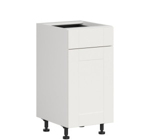 EDAN biely canadian D1S40, dolná skrinka so zásuvkou v šírke 40 cm