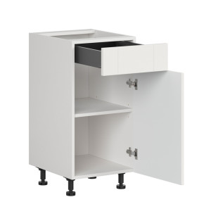 EDAN biely canadian D1S40, dolná skrinka so zásuvkou v šírke 40 cm