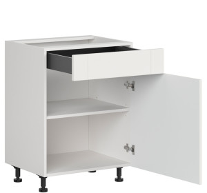 EDAN biely canadian D1S60, dolná skrinka so zásuvkou v šírke 60 cm