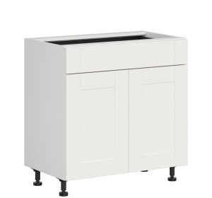 EDAN biely canadian D1S80, dolná skrinka so zásuvkou v šírke 80 cm