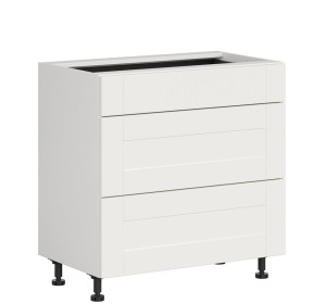 EDAN biely canadian D3S80, dolná zásuvková skrinka v šírke 80 cm