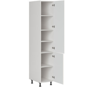 EDAN biely canadian D40/207, vysoká skrinka v šírke 40 cm a výške 207 cm