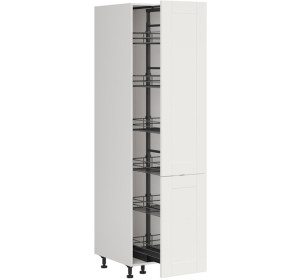 EDAN biely canadian DC40/207, vysoká skrinka s CARGO košom v šírke 40 cm a výške 207 cm