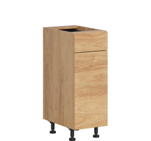HAMPER dub hikory D1S30, dolná skrinka so zásuvkou v šírke 30 cm