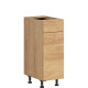 HAMPER dub hikory D1S30, dolná skrinka so zásuvkou v šírke 30 cm