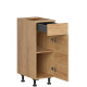 HAMPER dub hikory D1S30, dolná skrinka so zásuvkou v šírke 30 cm