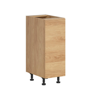 HAMPER dub hikory DC30, dolná skrinka s CARGO košom v šírke 30 cm