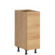 HAMPER dub hikory DC30, dolná skrinka s CARGO košom v šírke 30 cm