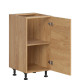 HAMPER dub hikory D40, dolná skrinka v šírke 40 cm