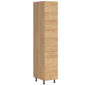 HAMPER dub hikory D40/207, vysoká skrinka v šírke 40 cm a výške 207 cm