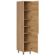 HAMPER dub hikory D40/207, vysoká skrinka v šírke 40 cm a výške 207 cm HAMPER dub hikory D40/207, vysoká skrinka v šírke 40 cm a výške 207 cm