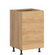 HAMPER dub hikory D50, dolná skrinka v šírke 50 cm HAMPER dub hikory D50, dolná skrinka v šírke 50 cm