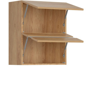 HAMPER dub hikory G2O_60/72, horná výklopná skrinka v šírke 60 cm