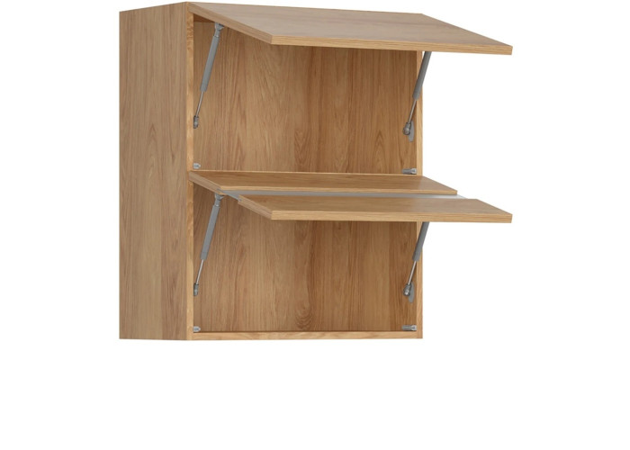 HAMPER dub hikory G2O_60/72, horná výklopná skrinka v šírke 60 cm