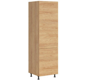 HAMPER dub hikory D60/207, vysoká skrinka v šírke 60 cm a výške 207 cm
