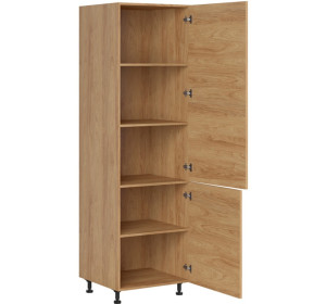 HAMPER dub hikory D60/207, vysoká skrinka v šírke 60 cm a výške 207 cm
