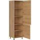 HAMPER dub hikory D60/207, vysoká skrinka v šírke 60 cm a výške 207 cm HAMPER dub hikory D60/207, vysoká skrinka v šírke 60 cm a výške 207 cm