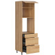 HAMPER dub hikory DPS-60/207-SMB/O, vysoká skrinka na vstavanú rúru a mikrovlnku v šírke 60 cm a výške 207 cm HAMPER dub hikory DPS-60/207-SMB/O, vysoká skrinka na vstavanú rúru a mikrovlnku v šírke 60 cm a výške 207 cm