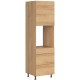 HAMPER dub hikory DPS-60/207-SMB/P, vysoká skrinka na vstavanú rúru v šírke 60 cm a výške 207 cm HAMPER dub hikory DPS-60/207-SMB/P, vysoká skrinka na vstavanú rúru v šírke 60 cm a výške 207 cm