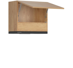 HAMPER dub hikory GOO60/50, horná skrinka na vstavaný digestor v šírke 60 cm a výške 50 cm