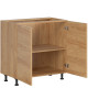 HAMPER dub hikory D80, dolná skrinka v šírke 80 cm