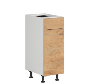 HAMPER dub lancelot D1S30, dolná skrinka so zásuvkou v šírke 30 cm